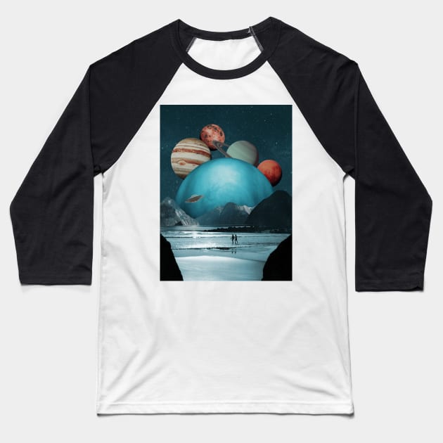 Universal Baseball T-Shirt by leafandpetaldesign